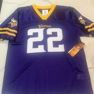 Vikings Youth Large Jersey- smith #22 NWT